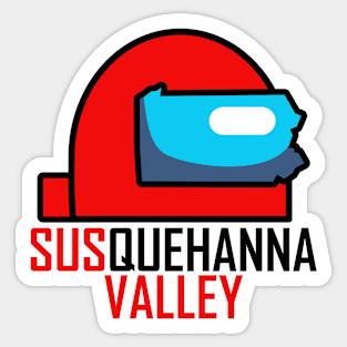 SUSquehanna Valley Sticker